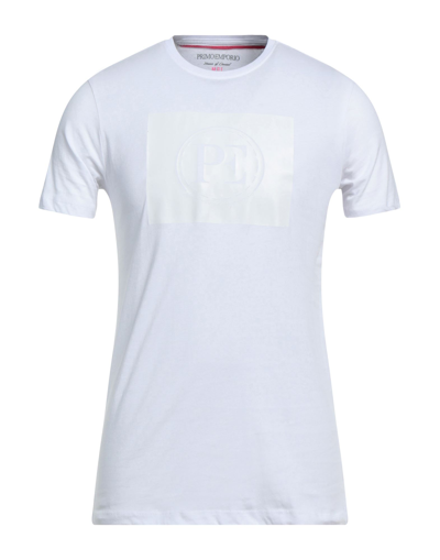 Shop Primo Emporio Man T-shirt White Size 3xl Cotton