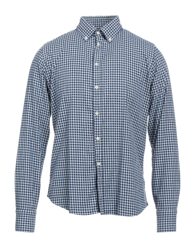Shop Gmf 965 Man Shirt Pastel Blue Size 15 ¾ Cotton