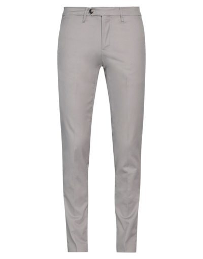 Shop Liu •jo Man Man Pants Light Grey Size 32 Cotton, Linen, Elastane