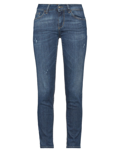 Shop Liu •jo Woman Jeans Blue Size 25w-28l Cotton, Elastomultiester, Elastane