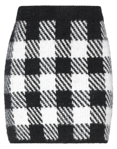 Shop House Of Holland Woman Mini Skirt Black Size M Acrylic, Polyamide