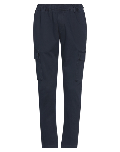 Shop Pmds Premium Mood Denim Superior Man Pants Midnight Blue Size 30 Cotton, Elastane