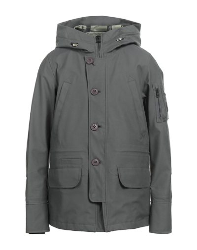 Shop Spiewak Man Jacket Lead Size 3xl Cotton, Nylon In Grey