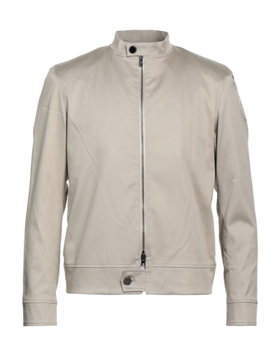 Shop Limitato Jackets In Dove Grey