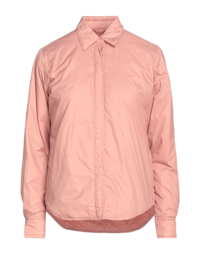 Shop Paltò Woman Jacket Pastel Pink Size 4 Polyamide