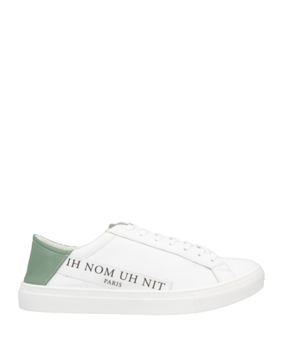Shop Ih Nom Uh Nit Man Sneakers White Size 8 Soft Leather