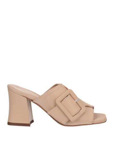 Shop Formentini Woman Sandals Beige Size 9 Soft Leather