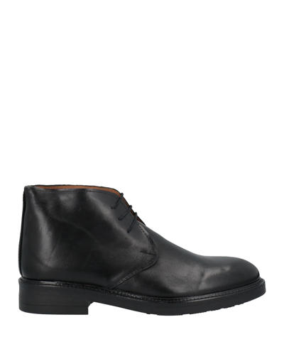 Shop John Bakery Man Ankle Boots Black Size 6 Soft Leather