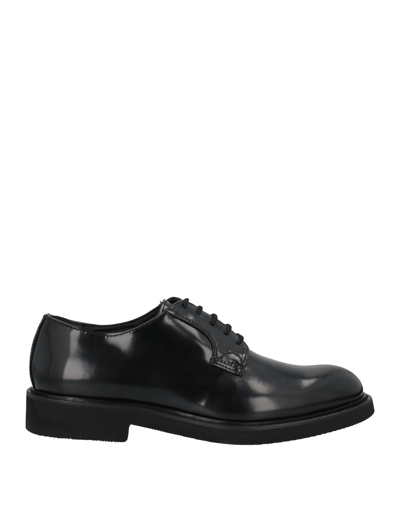 Shop Brawn's Man Lace-up Shoes Black Size 12 Soft Leather