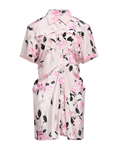 Shop Isabelle Blanche Paris Woman Mini Dress Light Pink Size Xs Polyester
