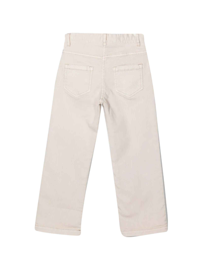 Shop Chloé Beige Jeans Unisex Chloè Kids