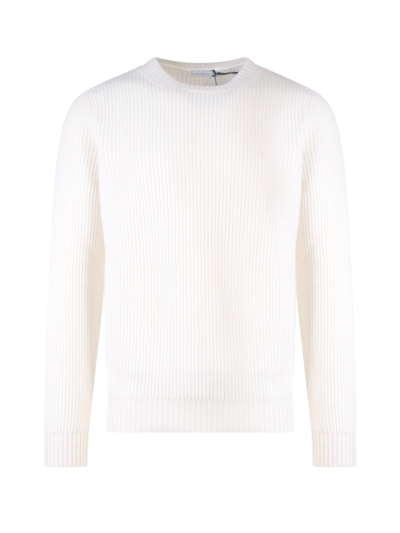 Shop Malo Sweater In White