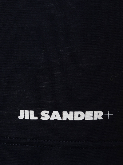 Shop Jil Sander T-shirt Cn Ss In Blu