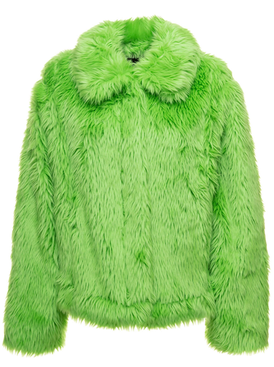 Msgm Jacket In Green