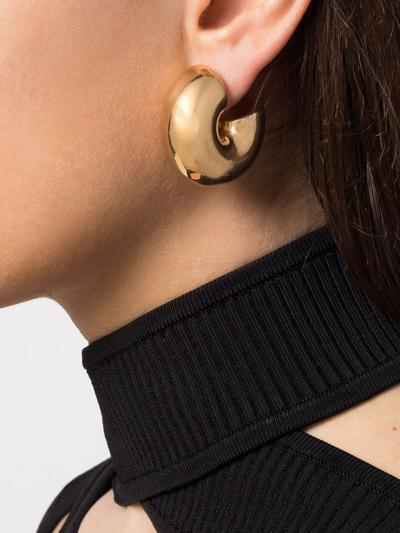 Uncommon Matters Beam Chunky Hoop Earrings In Gold