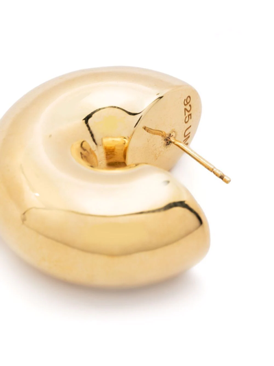 Uncommon Matters Beam Chunky Hoop Earrings In Gold