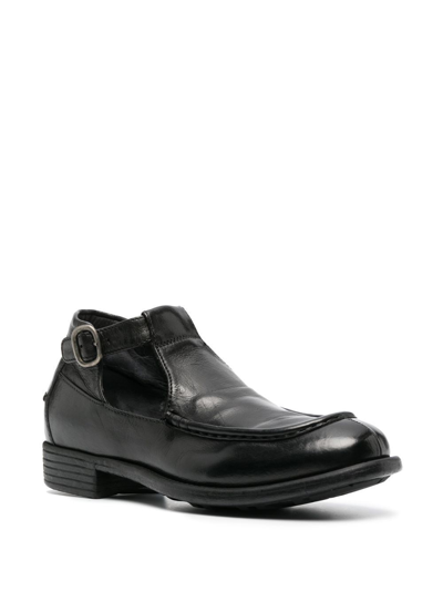 Shop Officine Creative Calixte Cut-out Ankle Boots In 黑色