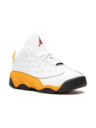 Shop Jordan Air  13 Retro "del Sol" Sneakers In White