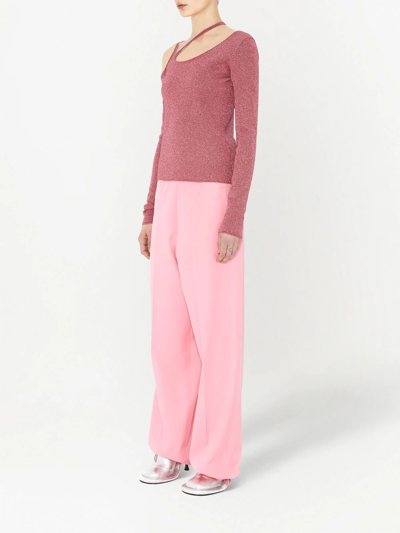 Jw Anderson Tailored Tracksuit Trouser In Pink