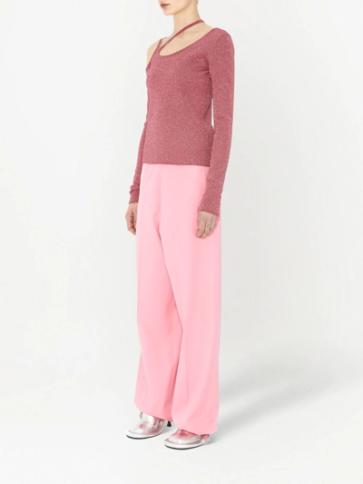 Jw Anderson Tailored Tracksuit Trouser In Pink
