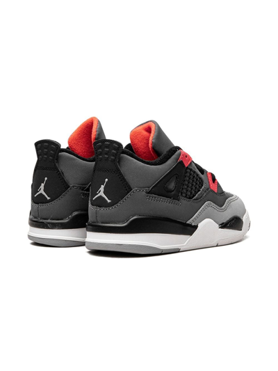 Shop Jordan Air  4 "infared" Sneakers In Grey