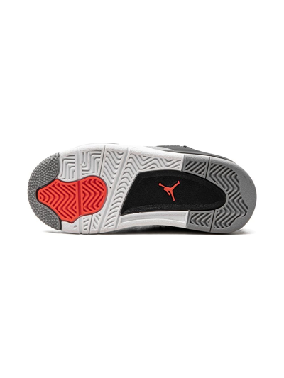 Shop Jordan Air  4 "infared" Sneakers In Grey