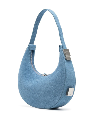 Osoi Toni Mini Denim Shoulder Bag In Blue