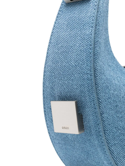 Osoi Toni Mini Denim Shoulder Bag In Blue