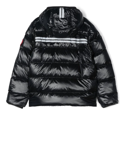 Canada Goose Crofton Padded Jacket In 黑色