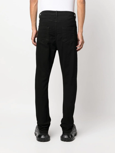 Shop Rick Owens Drkshdw Skinny-cut Denim Jeans In 黑色