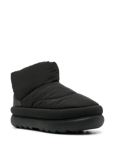Shop Ugg Padded Ankle Boots In 黑色