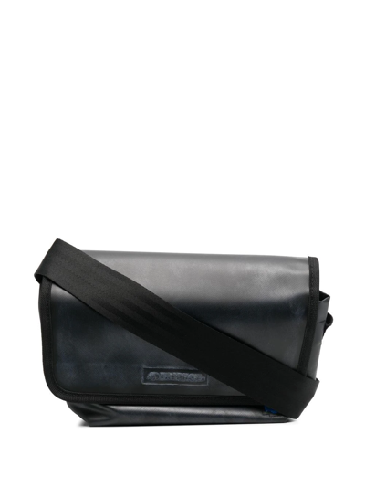 Shop Ader Error Logo-patch Shoulder Bag In 黑色