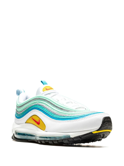 Shop Nike Air Max 97 "spring Floral" Sneakers In White