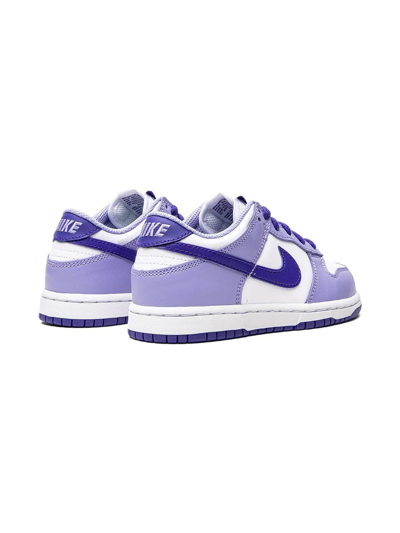 Shop Nike Dunk Low "blueberry" Sneakers In Purple