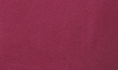 X-ray Core Mock Neck Knit Sweater In Plum