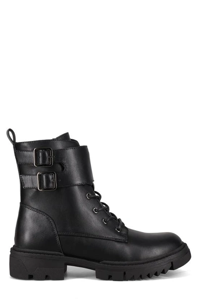 Aquatherm By Santana Canada Jaycee Leather Lug Sole Boot In Black