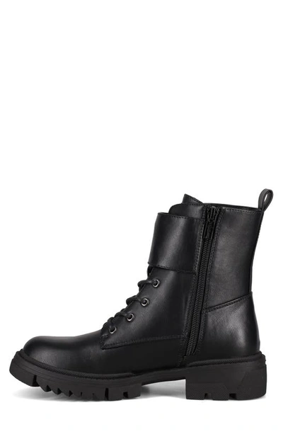 Aquatherm By Santana Canada Jaycee Leather Lug Sole Boot In Black