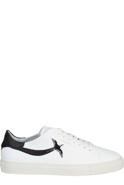 Shop Axel Arigato Clean 90 Stripe Bee Bird Sneakers In White
