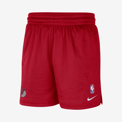 Shop Nike Portland Trail Blazers  Men's Nba Shorts In Red