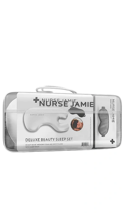 Shop Nurse Jamie Beauty Sleep Set In White