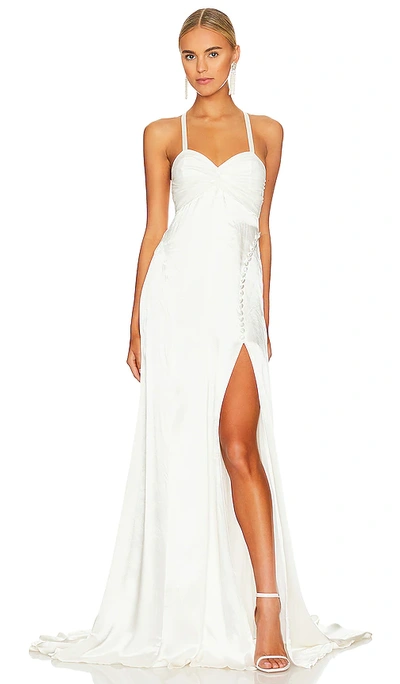 Shop For Love & Lemons Esme Bridal Gown In White