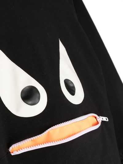 Wauw Capow By Bangbang Dark Dean Pullover Hoodie In Schwarz