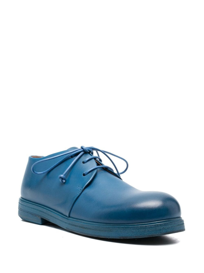 Shop Marsèll Zucca Zeppa Mw2180 Brogues In Blue