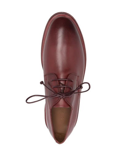 Shop Marsèll Mentone 2771 Derby Shoes In Rot