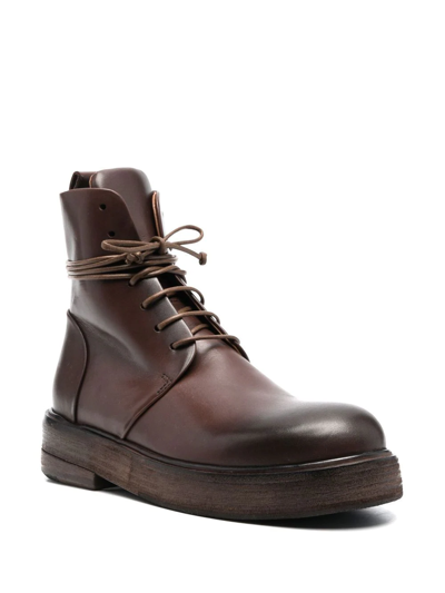 Shop Marsèll Zuccolona Mw5191 Boots In Brown