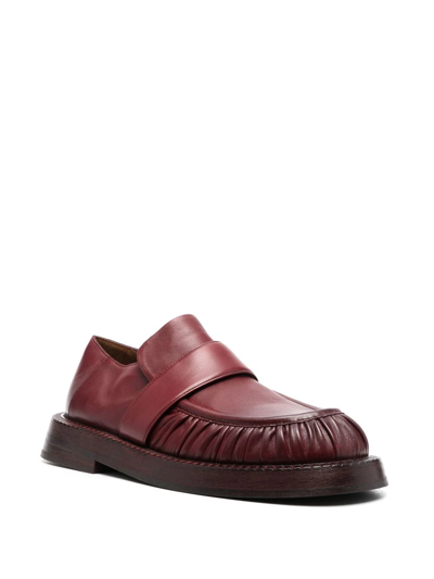 Shop Marsèll Alluce Mm4280 Loafers In Rot