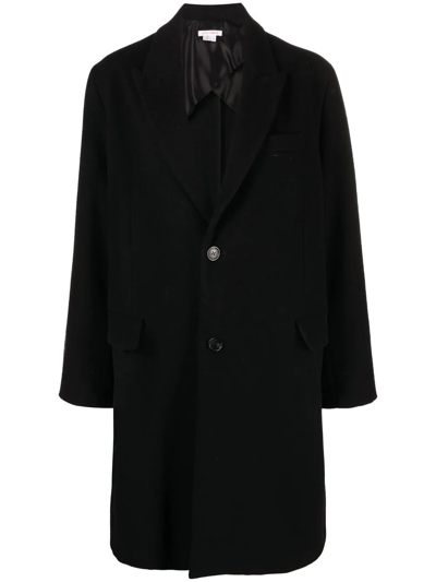 Shop Apc Mallory Single-breasted Coat In Black