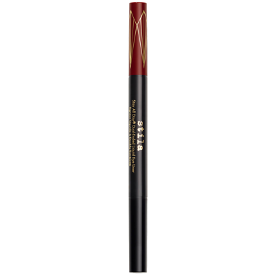 Shop Stila Stay All Day Dual-ended Liquid Eye Liner 4.5ml (various Shades) - Sangria