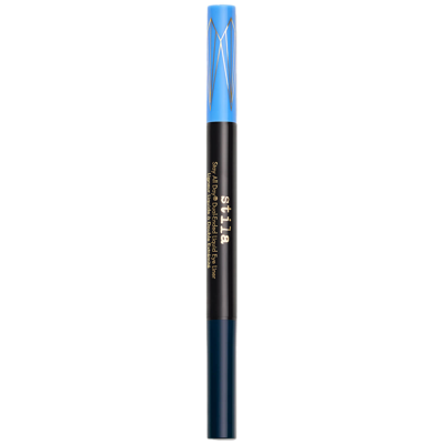 Shop Stila Stay All Day Dual-ended Liquid Eye Liner 4.5ml (various Shades) - Periwinkle/midnight