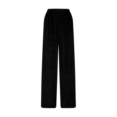 Shop Balenciaga Wide-leg Pants In Black